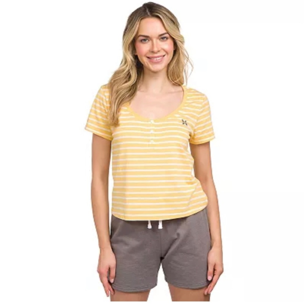 NEW Hurley Short Sleeve Henley